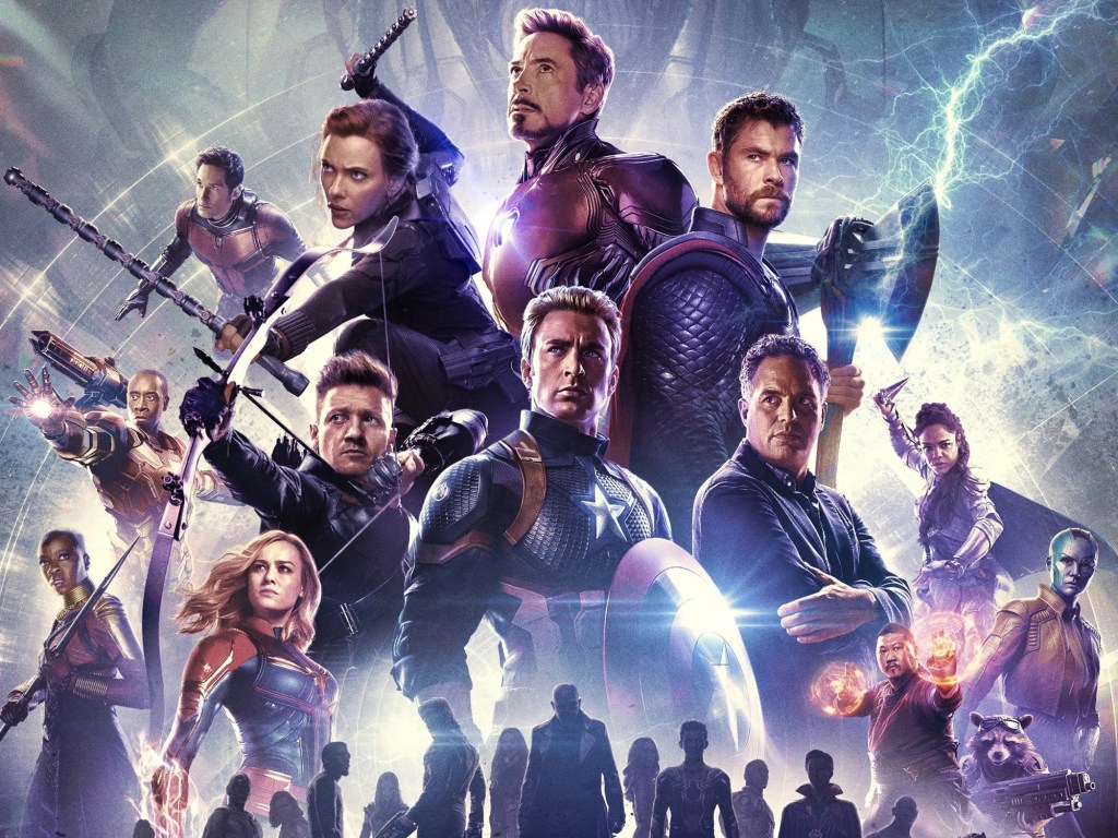 Avengers: Endgame ensemble artwork